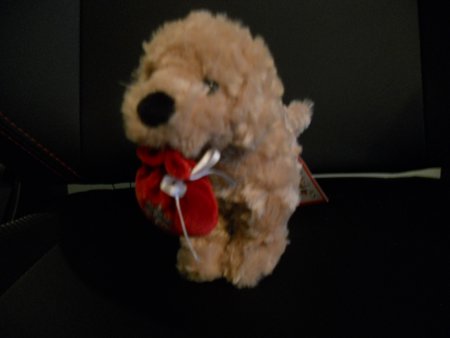 Treasure Golden Retriever Stuffed Dog